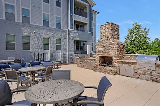 Outdoor fire place