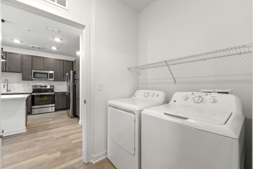 washer and dryer included at Tapestry Overbrook in McDonough, Georgia