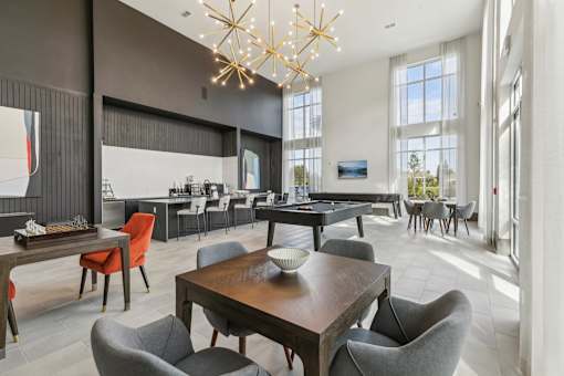 clubhouse and resident social area at Tapestry Headwaters in Kissimmee, FL