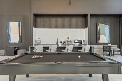 clubhouse and game room at Tapestry Headwaters in Kissimmee, FL