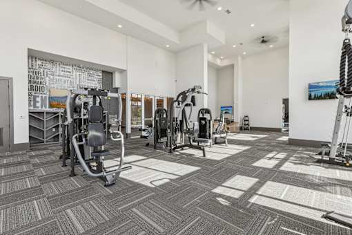 Fitness Center at Tapestry Headwaters Apartments in Kissimmee, FL