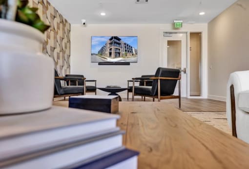 seating area at Artisan Flats in Birmingham, AL