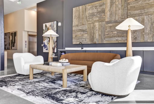 Lobby at Artisan Flats Apartments in Birmingham, AL