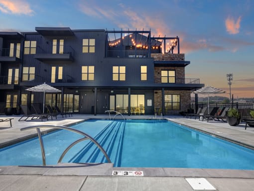 Resort-Style Pool at Artisan Flats Apartments in Birmingham, AL