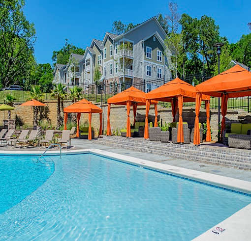take a dip in our resort style pool