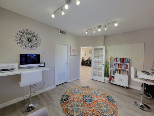 media room