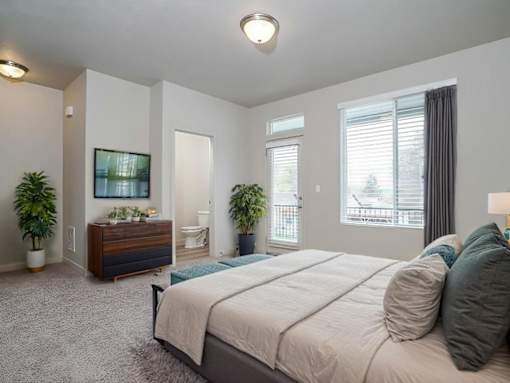Spacious Bedroom at The Village at Church & Main, Layton, Utah