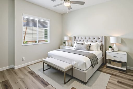 Bright Bedroom at LINQ at South Mountain, Arizona
