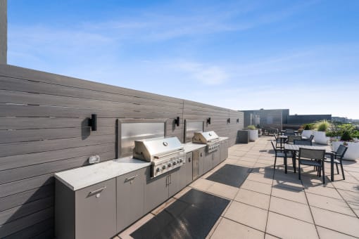 Outdoor view at The Hudson Apartments, Washington, DC 20005