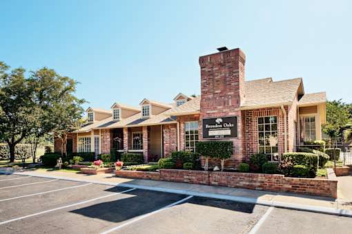 Exterior of leasing office