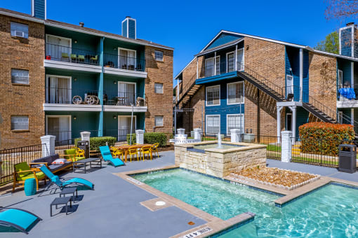 our apartments offer a swimming pool