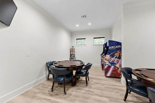 Poker Table and Game Room