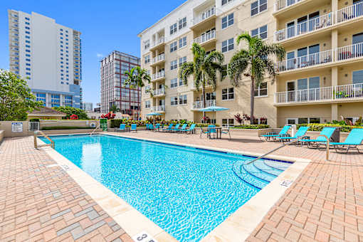 Pool Area and sun deck
