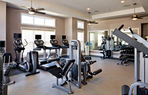 Fitness center at Cascades at Tinton Falls, Tinton Falls, NJ