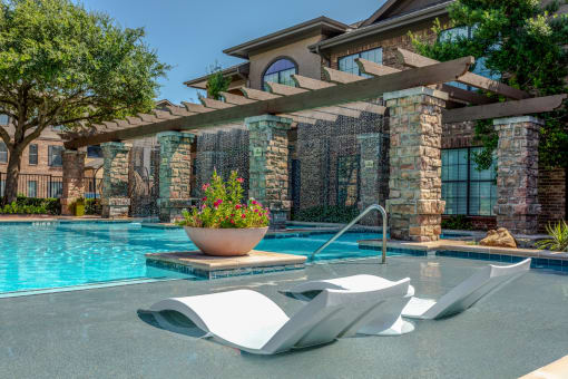 the swimming pool at the resort at governors crossing