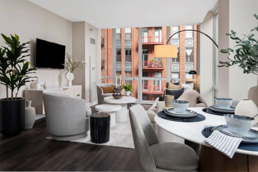 Spacious Living & Dining