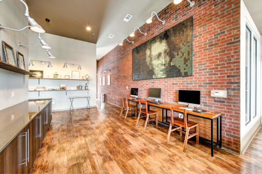 Resident Business Center | Nashville TN Apartment For Rent | 909 Flats