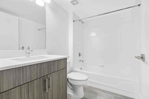 Renovated bathrooms