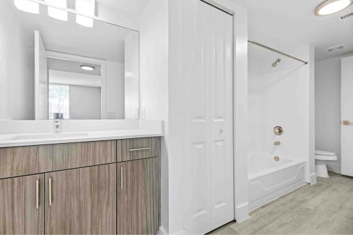 Beautifully renovated bathrooms