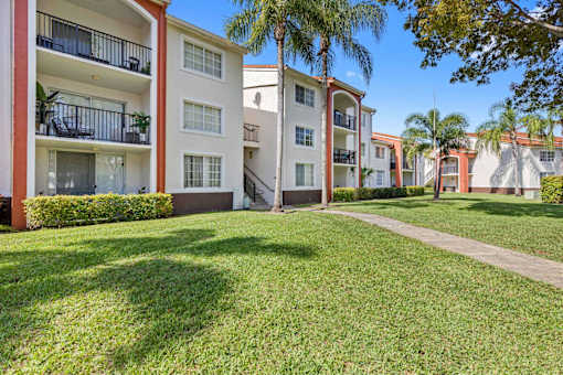 3 story buildings with plenty of walkways