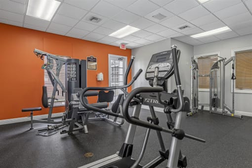our gym is equipped with state of the art equipment including cardio machines and weights