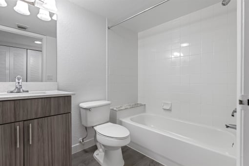 Spacious floor plans with wood vinyl throughout, stainless steel kitchen packages, upgraded fixtures and white and wood accents