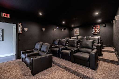 Big oaks apartments lakeland florida theatre room with leather seating