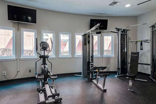 the gym at the vue in ft worth
