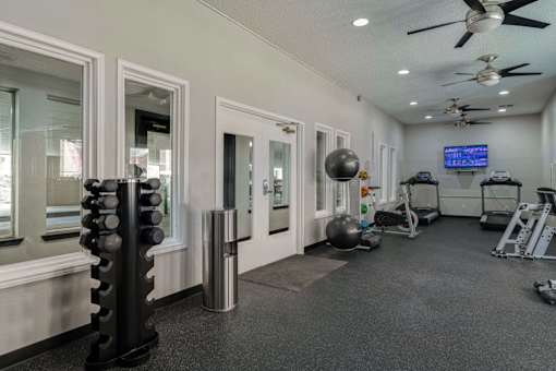 the gym at the estates townhomes