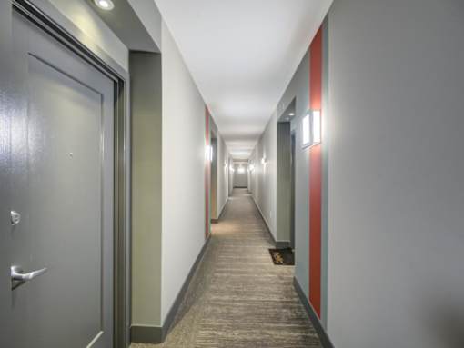Newly Refreshed Hallways