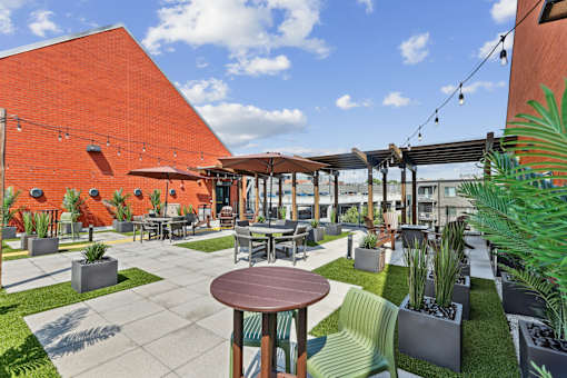 Rooftop Lounge Area
