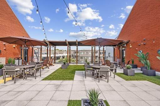 Rooftop Lounge Area