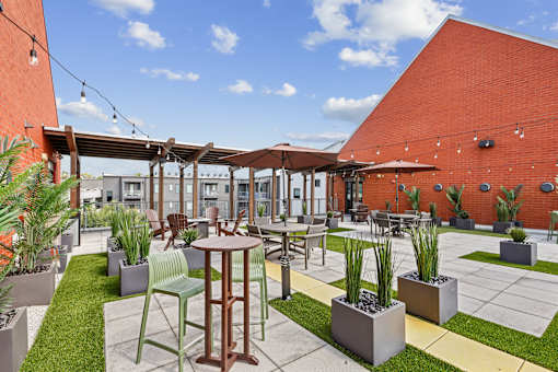 Rooftop Lounge Area