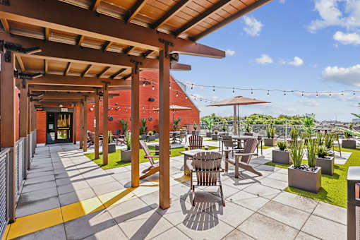 Rooftop Lounge Area