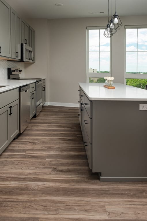 Kitchen at Dillard Apartments, Fargo, North Dakota 58102