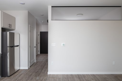 Large Wall in Living Space at Kesler Apartments in Downtown Fargo, Fargo ND 58102