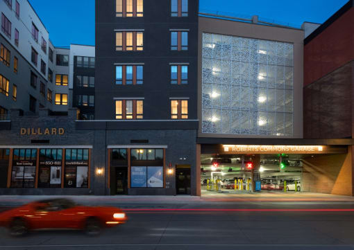 Dillard's Direct Access to the RoCo Parking Ramp  at Dillard Apartments, Fargo, North Dakota 58102
