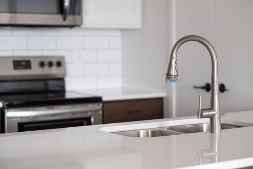 Sink With Faucet at Mercantile on Broadway, Fargo, ND 58102
