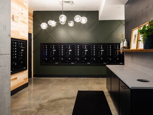 Package Lockers at Kesler Apartments, Fargo, North Dakota 58102