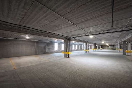 Garages at Unite Apartments, North Dakota