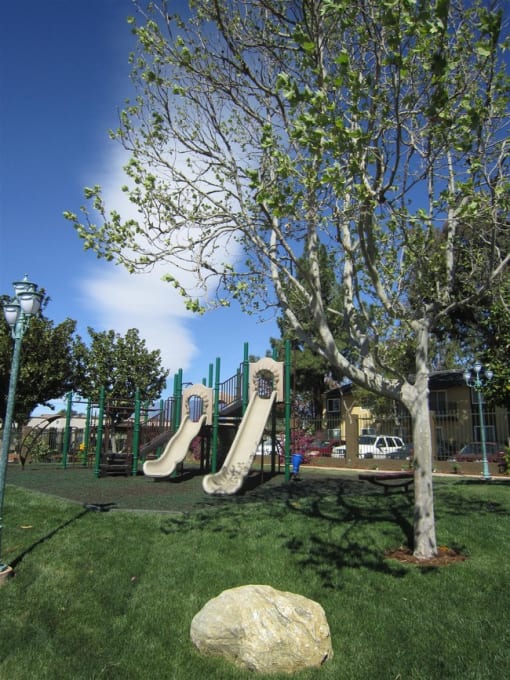 Playground at Bella Park Apartments, Rialto, CA 92376