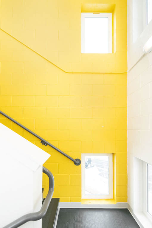 Stairwell Accent Wall