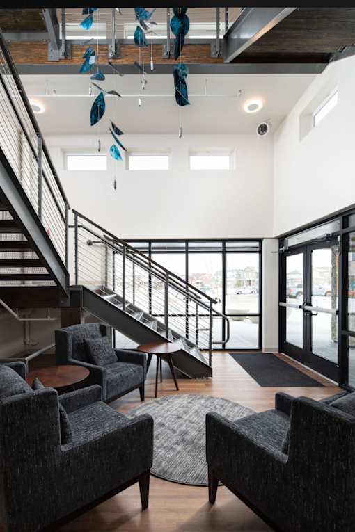 Stairwell Hanging Art