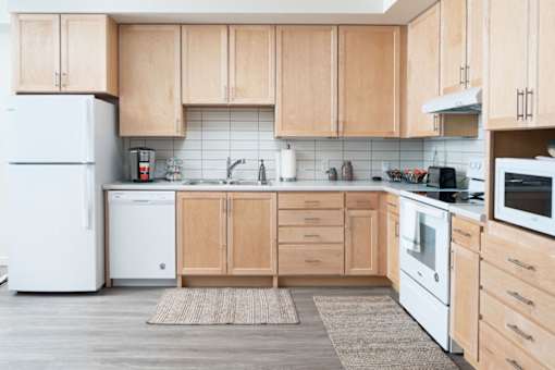 Kitchen In Maple