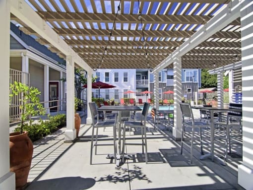 Patio at Swimming Pool area