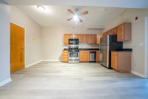 Bright Kitchen at Tremont Terraces Apartments, Ohio