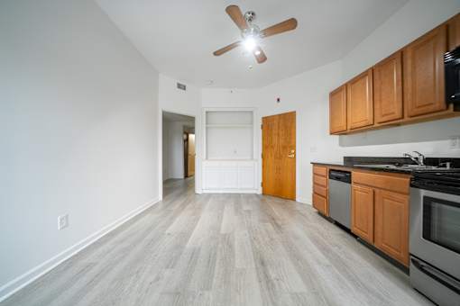 Spacious Kitchen at Tremont Terraces Apartments, Ohio