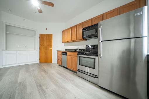 Elegant Kitchen at Tremont Terraces Apartments, Cleveland, Ohio