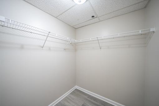 Walk In Closet at Tremont Terraces Apartments, Cleveland, Ohio