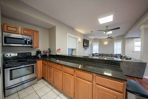 Kitchen Space at Tremont Terraces Apartments, Cleveland, Ohio